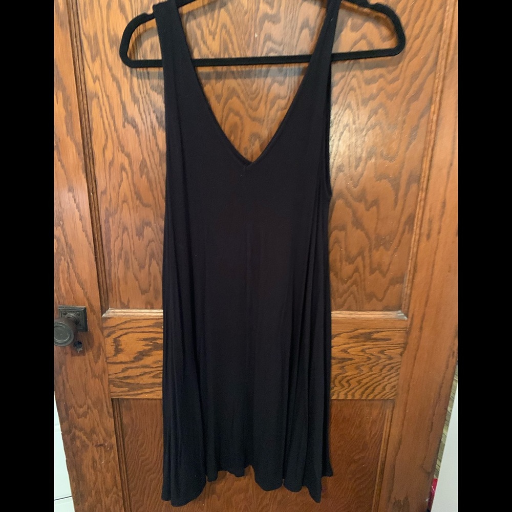 Black tank top dress